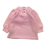 JOHN RICHMOND abito tinta unita girocollo con stampa Rosa per Neonata RIA24004VE ROSA JOHN RICHMOND 