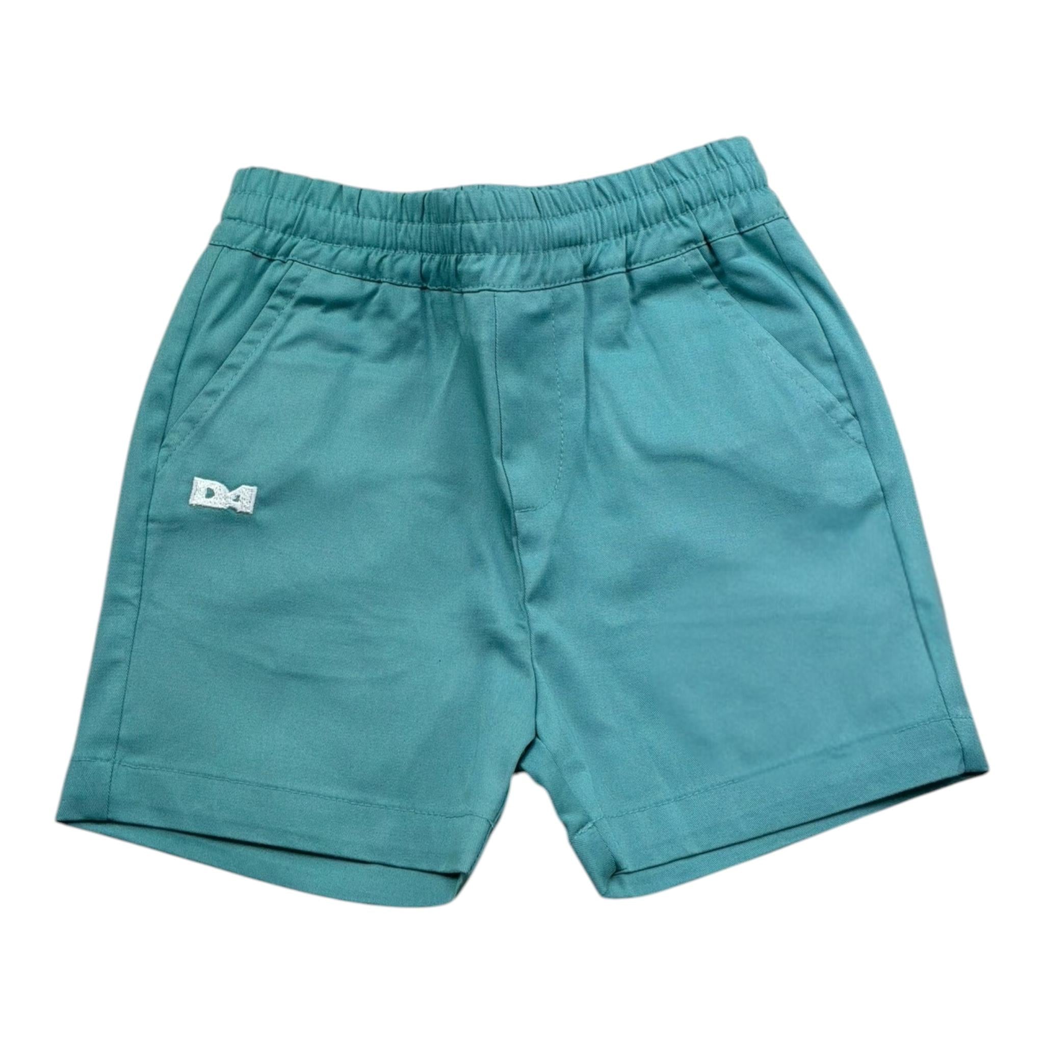 Daniele Alessandrini Bermuda Tita Unita con Elastico In Vita per Neonato 1296S00238X VERDE DANIELE ALESSANDRINI 