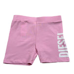 Diesel Short Tinta Unita con Stampa per Bambina K00365J ROSA DIESEL 