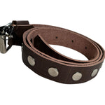 Paolo Pecora Cintura Tinta Unita  per Bambino PP4391 MARRONE PAOLO PECORA 