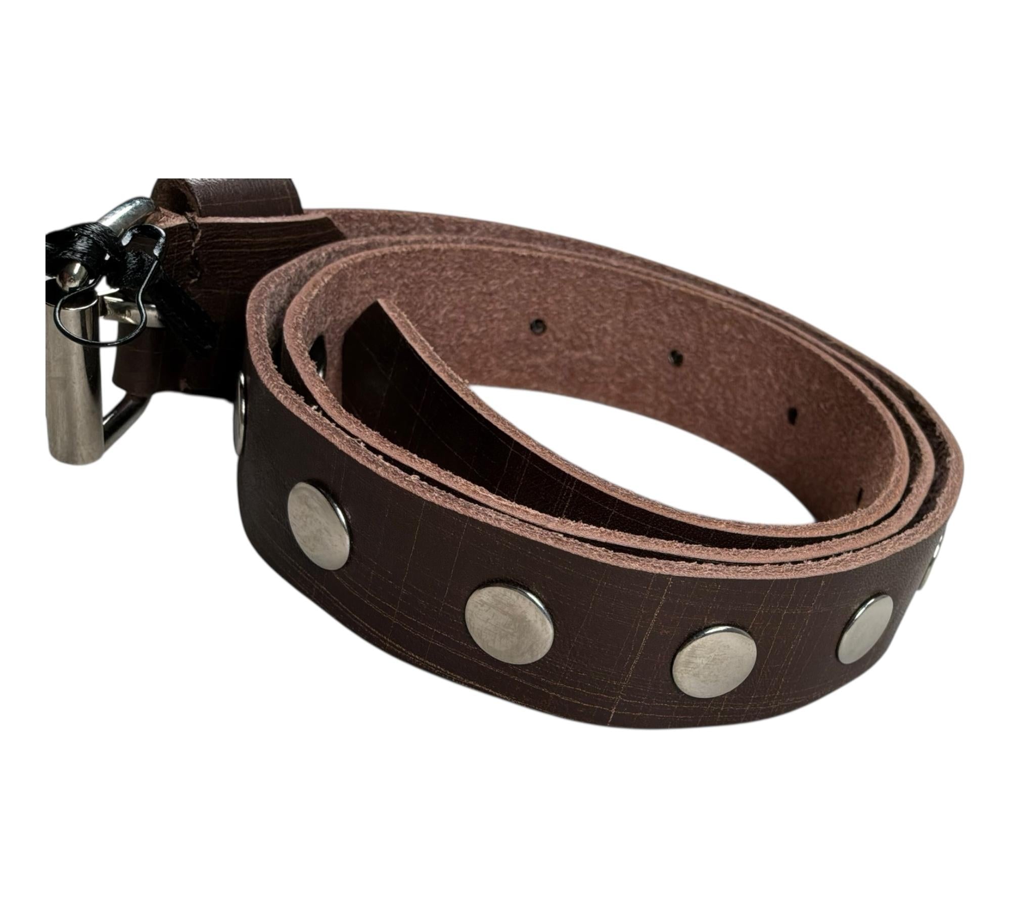 Paolo Pecora Cintura Tinta Unita  per Bambino PP4391 MARRONE PAOLO PECORA 