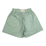 Hinnominate Short Tinta Unita Con Elastico In Vita Verde Acqua Per Bambina