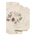 MAYORAL maglia tinta unita con stampa Beige per Bambina 2323X BEIGE MAYORAL 