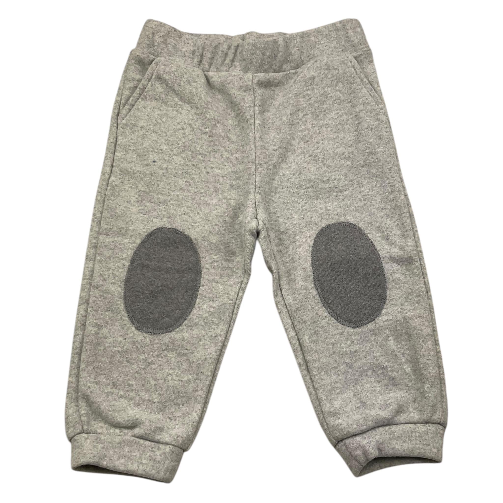 NANAN pantalone tinta unita con toppe Grigio per Neonato I2428112GR GRIGIO NANAN 