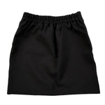 Naice Gonna Tinta Unita con Spilla per Bambina 24162 NERO NAICE 