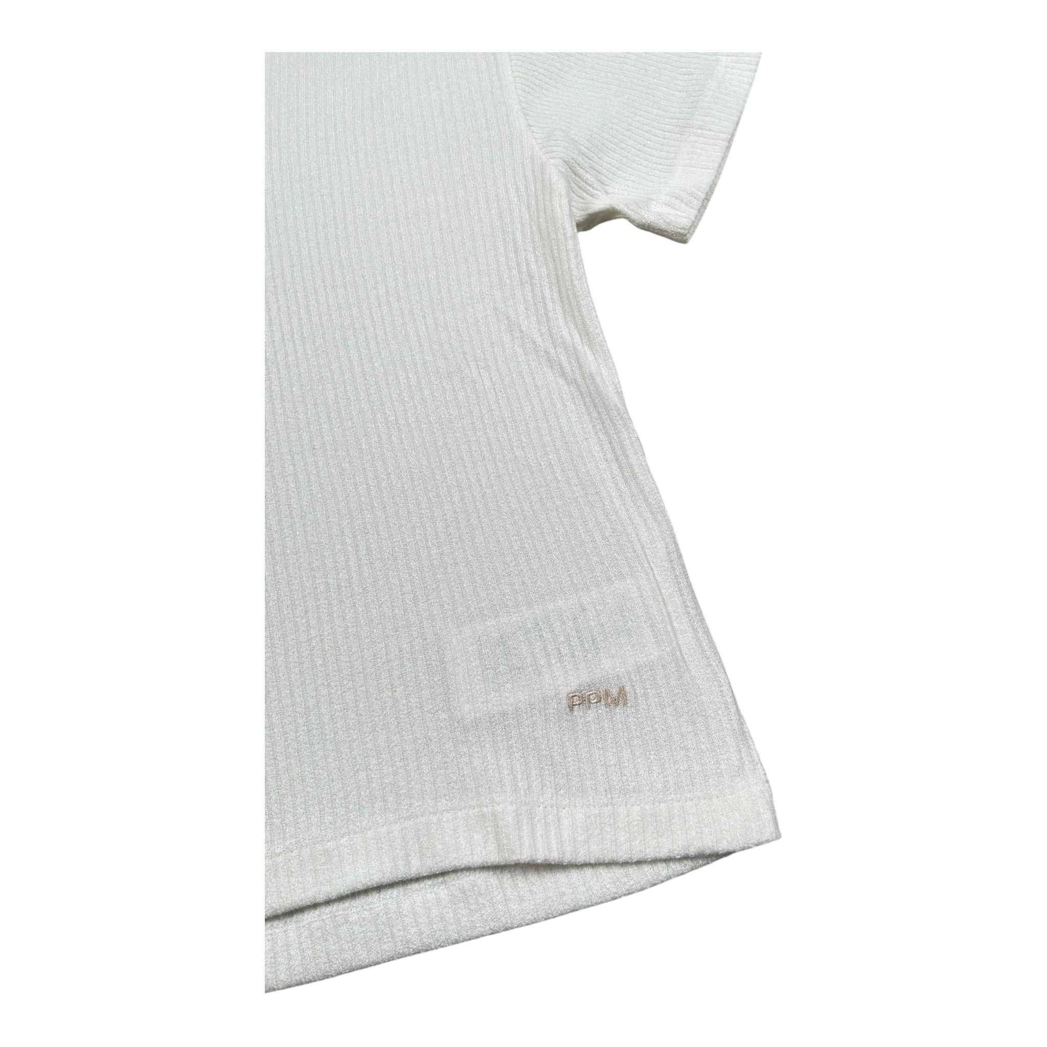 Paolo Pecora T-Shirt Girocollo Tinta Unita per Bambino PP3968X PANNA PAOLO PECORA 