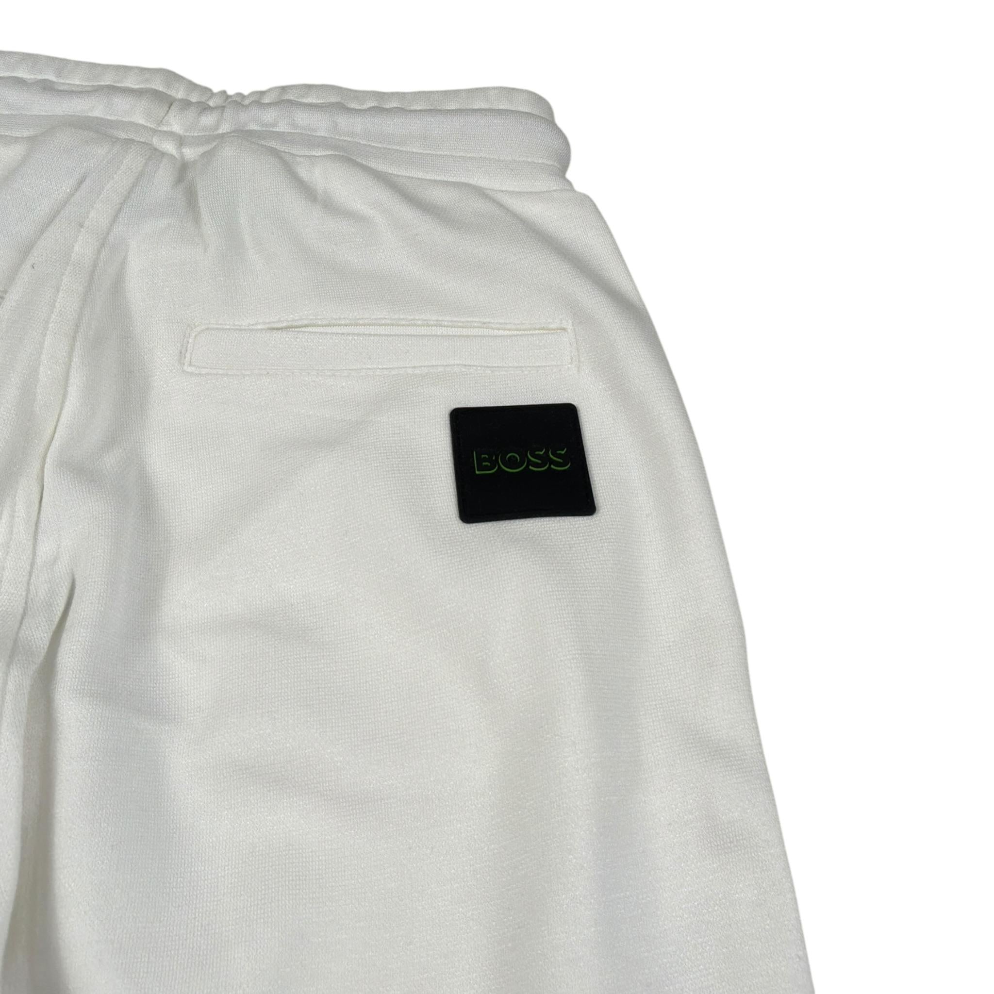 Boss Pantalone Tuta tinta unita Bianco per Bambino J24833 BIANCO BOSS 