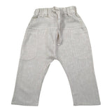 Babyvip Pantalone Tinta Unita con Elastico In Vita per Neonato T8123 BEIGE BABYVIP 