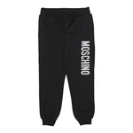 Moschino Pantalone Tintaunita con Logo per Bambino MUP05GJ NERO MOSCHINO 