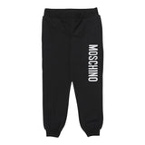 Moschino Pantalone Tintaunita con Logo per Bambino MUP05GJ NERO MOSCHINO 