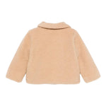 LIU JO giubbino tinta unita modello teddy con zip Beige per Bambina KF4105 BEIGE LIU JO 