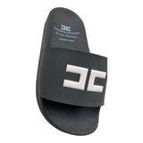 Elisabetta Franchi Ciabatte Tinta Unita con Logo per Bambina F3A0E0074 NERO ELISABETTA FRANCHI 