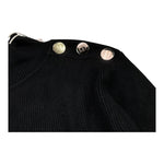 MET giubbino tinta unita con zip Nero per Bambina ME536X NERO MET 