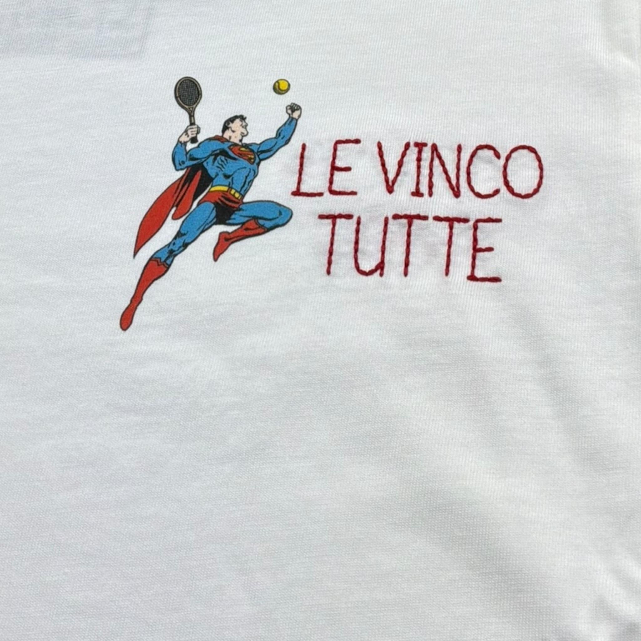 Saint Barth T-Shirt Girocollo Tinta Unita con Stampa per Bambino 00841L BIANCO SAINT BARTH 