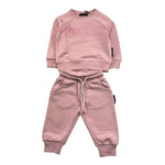 JOHN RICHMOND completo 2pz tinta unita felpa-pantalone Rosa per Neonata RIA25018CF ROSA JOHN RICHMOND 
