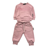 JOHN RICHMOND completo 2pz tinta unita felpa-pantalone Rosa per Neonata RIA25018CF ROSA JOHN RICHMOND 