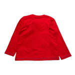 GUESS shirt girocollo tinta unita con stampa Rosso per Neonato N4YI01K8HM4XXX ROSSO GUESS 
