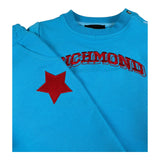 John Richmond Completo 2 Pezzi Felpa-Pantalone Tinta Unita per Neonato RIP26136CF AZZURRO JOHN RICHMOND 