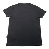 Dan John T-Shirt Girocollo Tinta Unita Con Stampa Logo Nero Per Bambino