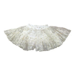 Y-CLU gonna tinta unita con tulle Bianco per Neonata YN20744 BIANCO Y-CLU 