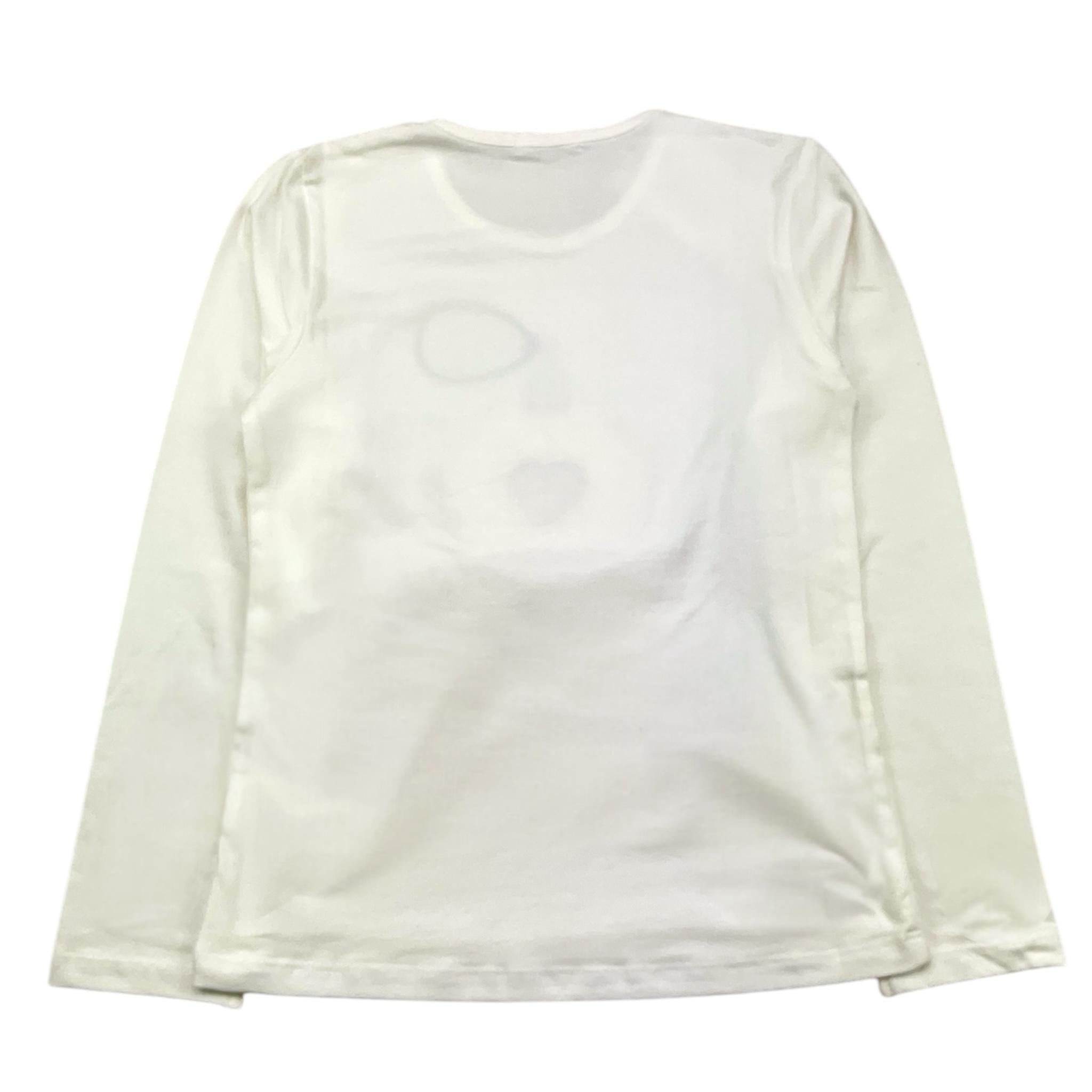 EMC shirt girocollo tinta unita con stampa Bianco per Bambina BX2300 BIANCO EMC 