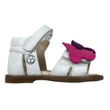 Florens Le Piccole Sandali Tinta Unita con Applicazioni per Bambina E6024 BIANCO FLORENS LE PICCOLE 