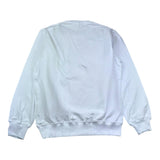 Zu+Elements Felpa Girocollo Tinta Unita con Stampa per Bambino ZU1607 BIANCO ZU+ELEMENTS 