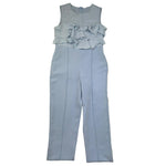 Kocca Tuta Intera Tinta Unita Giromanica per Bambina NADINI AZZURRO Kocca 