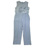 Kocca Tuta Intera Tinta Unita Giromanica per Bambina NADINI AZZURRO Kocca 