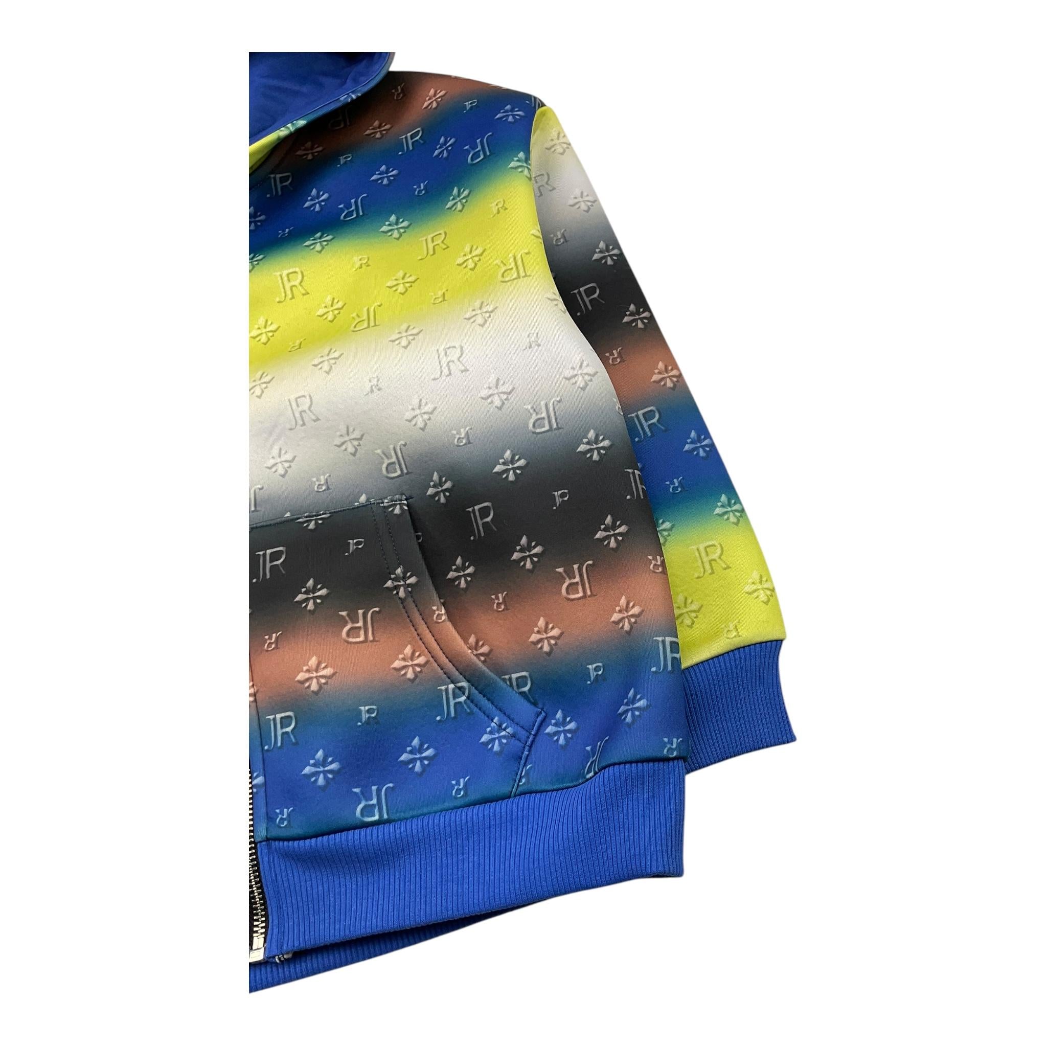 JOHN RICHMOND felpa cn zip e cappuccio con stampe logo Multicolor per Bambino RBA25218FE MULTICOLOR JOHN RICHMOND 