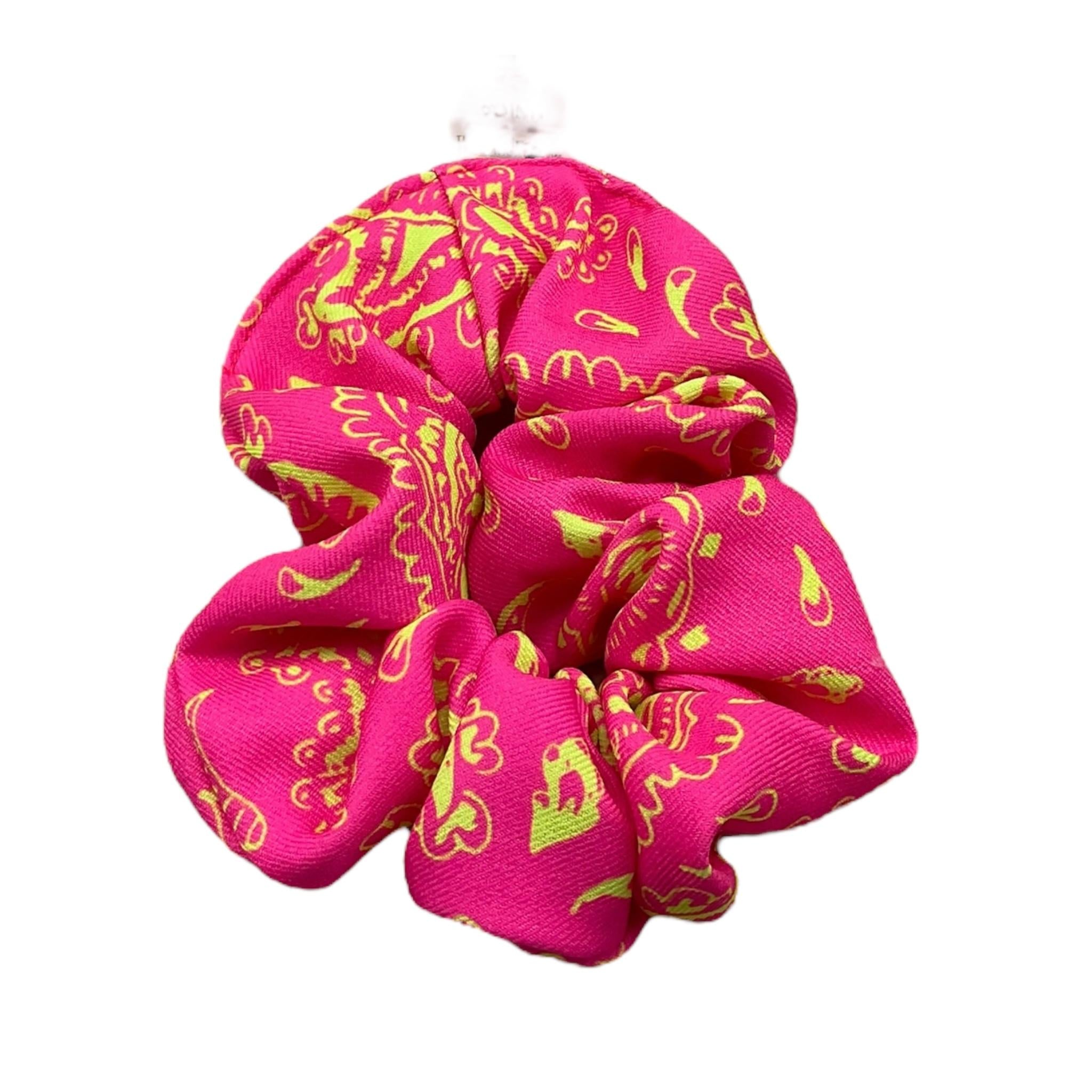 F**K Elastico per Capelli Tinta Unita per Bambina FJ25G10AS07X6 ROSA F**K 