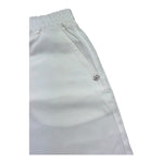 Please Short Tinta Unita con Elastico In Vita per Bambina RE78300G72 BIANCO PLEASE 