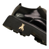 PATRIZIA PEPE francesine tinta unita con lacci Nero per Bambina PPJ883 NERO PATRIZIA PEPE 