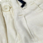 Manuel & Frank Pantalone Tinta Unita con Elastico In Vita per Neonato MF1408N PANNA MANUEL & FRANK 