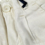 Manuel & Frank Pantalone Tinta Unita con Elastico In Vita per Neonato MF1408N PANNA MANUEL & FRANK 