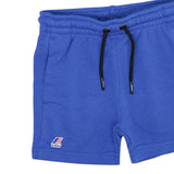 K-Way Bermuda Tuta Tinta Unita con Logo per Bambino K4121KWX BLU K-WAY 
