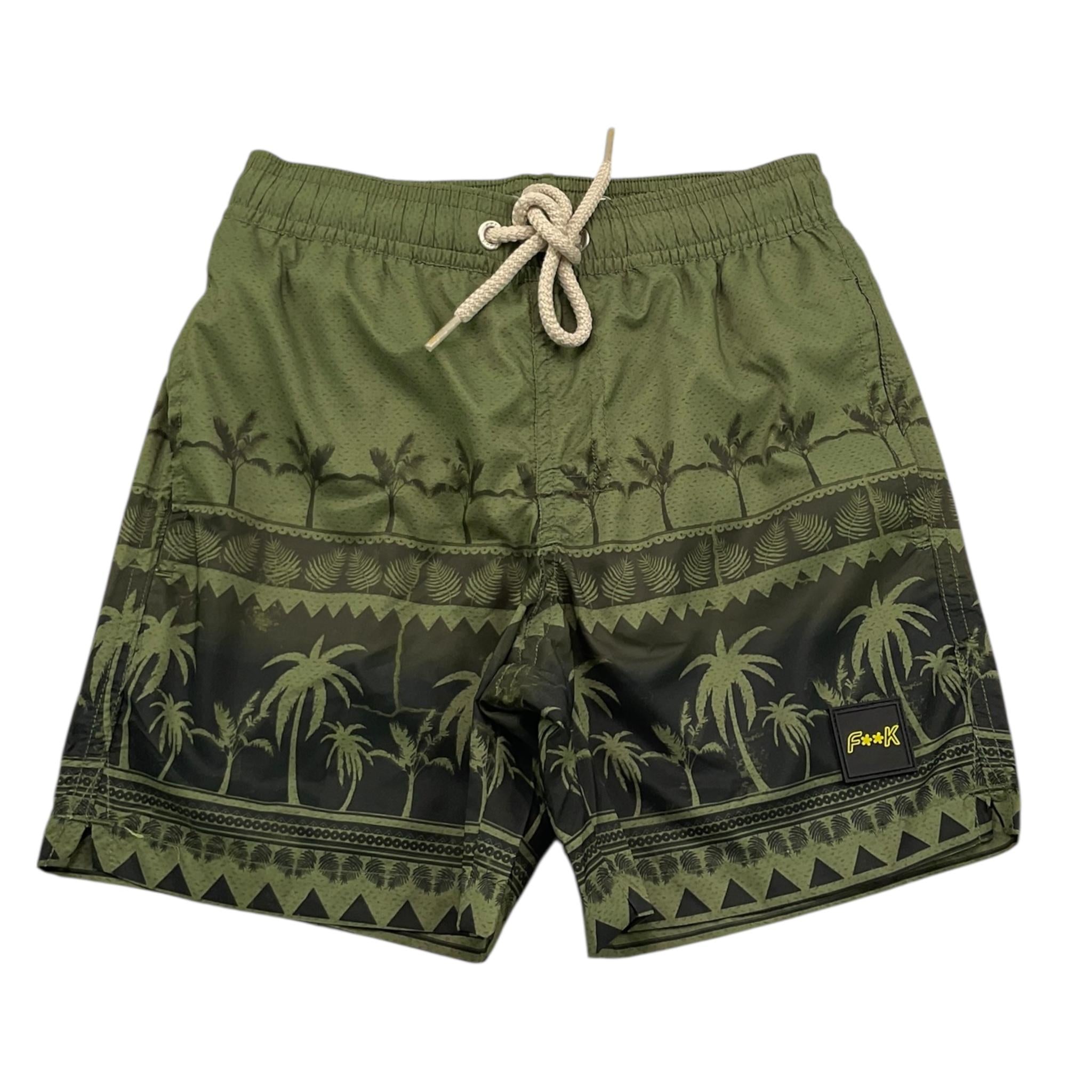 F**K Costume Tinta Unita Stampa Fantasia per Bambino J02BP30X04 VERDE F**K 