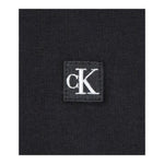 Calvin Klein Canotta Tinta Unita Giromanica con Stampa per Bambina IG0IG02440 NERO CALVIN KLEIN 