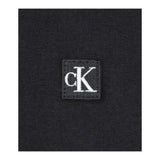 Calvin Klein Canotta Tinta Unita Giromanica con Stampa per Bambina IG0IG02440 NERO CALVIN KLEIN 