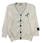 CESARE PACIOTTI cardigan tinta unita scollo a v Bianco per Bambino MGP5353B BIANCO CESARE PACIOTTI 