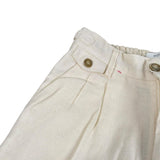 Jeckerson Pantalone Tinta Unita con Elastico In Vita per Bambino J3875 PANNA JECKERSON 