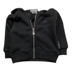 JOHN RICHMOND felpa tinta unita con zip e cappuccio Nero per Neonata RIA25025FE NERO JOHN RICHMOND 