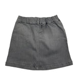 LIU JO gonna tinta unita in denim Grigio per Bambina KF4080D4119 GRIGIO LIU JO 