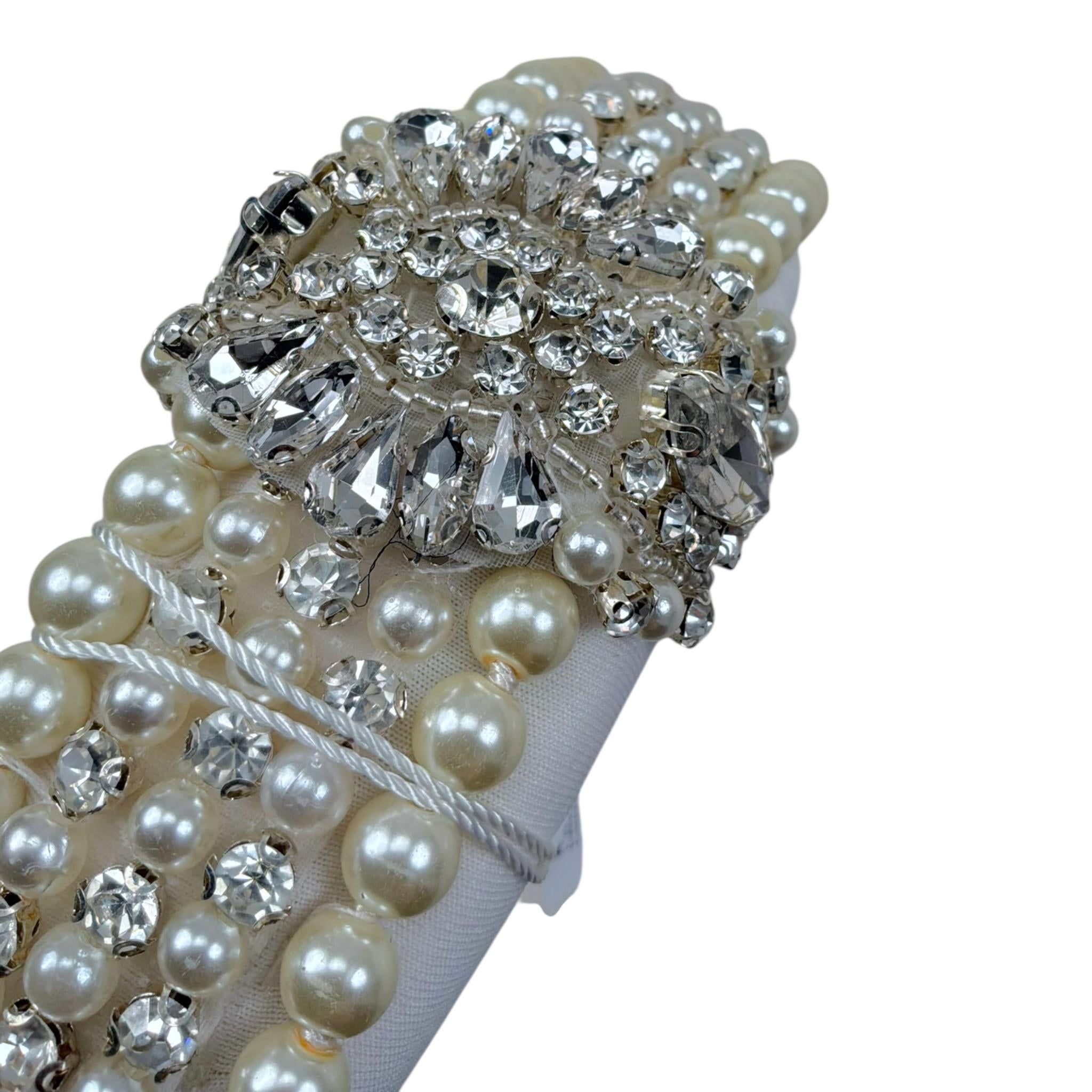 Les Gamins Cerchietto Tinta Unita con Applicazioni per Bambina 101040 BIANCO LES GAMINS 