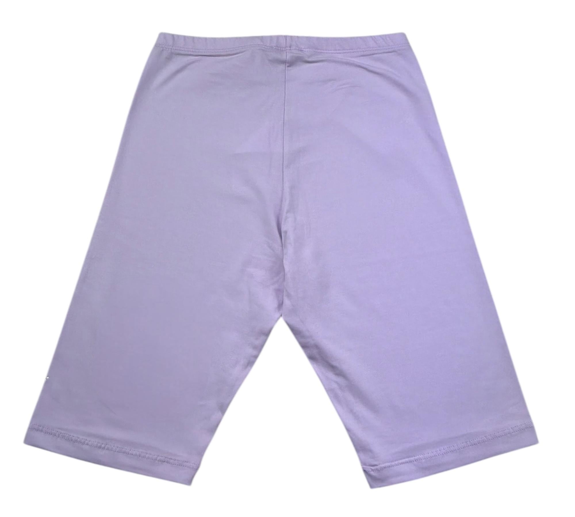 Monnalisa Leggins Ciclista Tinta Unita per Bambina 177CIC LILLA MONNALISA 