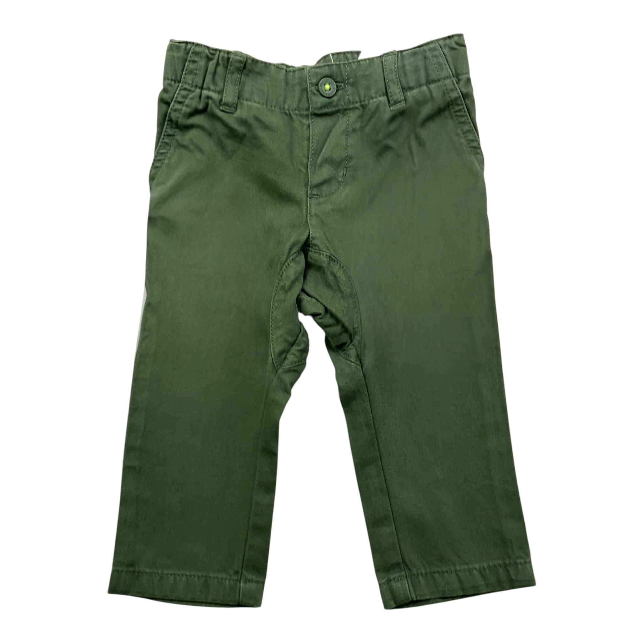 Billy bandit pantalone tinta unita con elastico in vita Verde per Neonato V04052 VERDE Billy bandit 