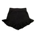 MARC ELLIS gonna tinta unita con logo Nero per Neonata JMNS00181 NERO MARC ELLIS 