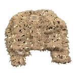 Dou Dou giubbino Tinta Unita con Paillettes per Bambina DQ2A44 ORO DOU DOU 