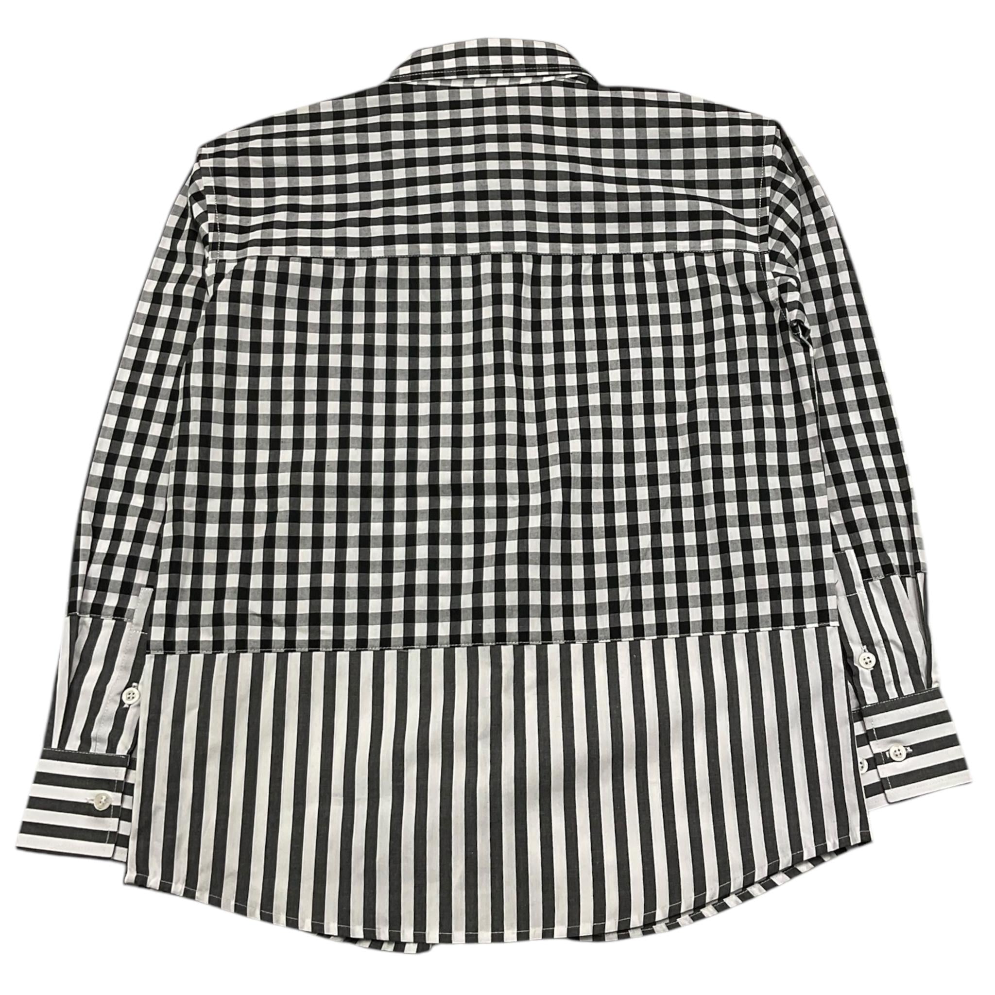 JOHN RICHMOND camicia manica lunga fantasia quadri Bianco/nero per Bambino RBA25033CA BIANCO/NERO JOHN RICHMOND 