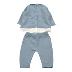 Le Coconne Completo 2 Pezzi Maglia-Pantalone per Neonato LCN2566 AZZURRO LE COCONNE 